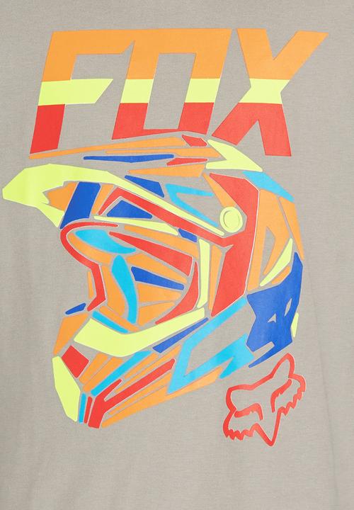 Fox - Printed T-Shirt Grey