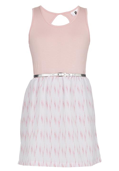 Rebel Republic - Combo Dress Mid Pink
