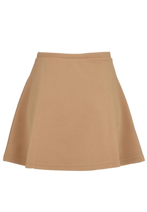 Rebel Republic - Skater Skirt Tan