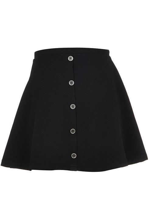 Rebel Republic - Skater Skirt Black