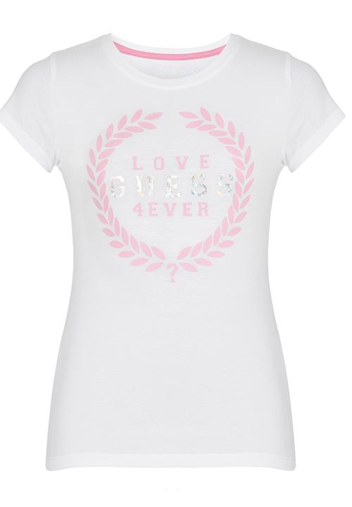 GUESS - Reath Tee White