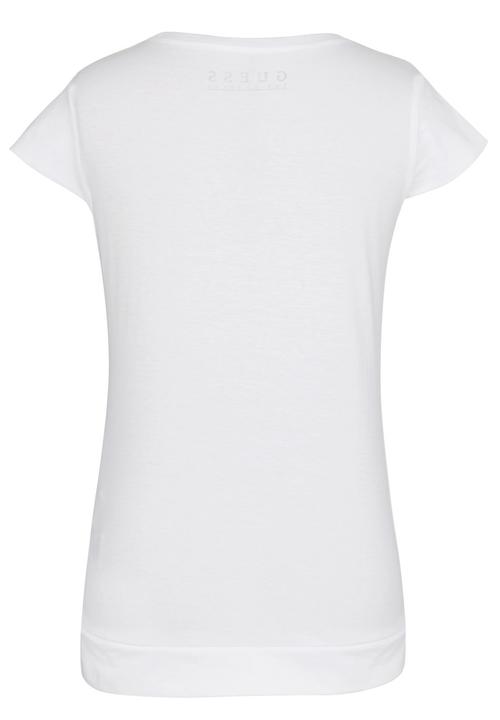 GUESS - Floral Logo Tee White