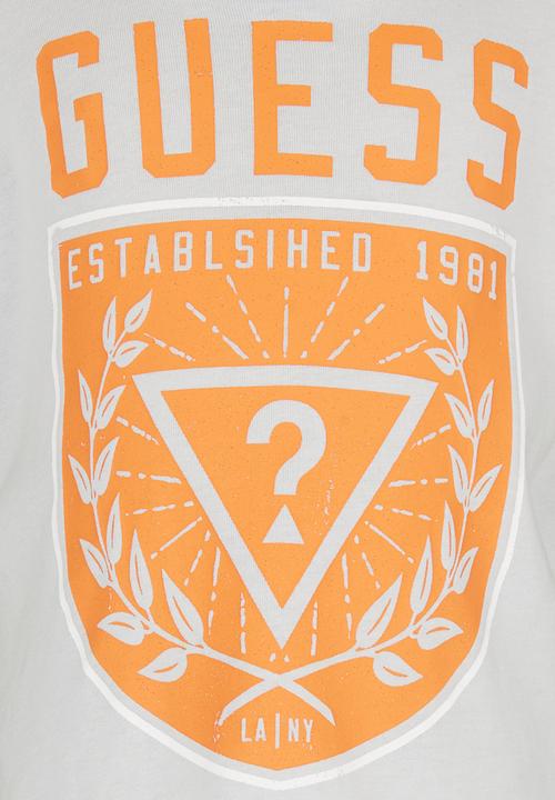 GUESS - Guess Shield Screen Tee Grey