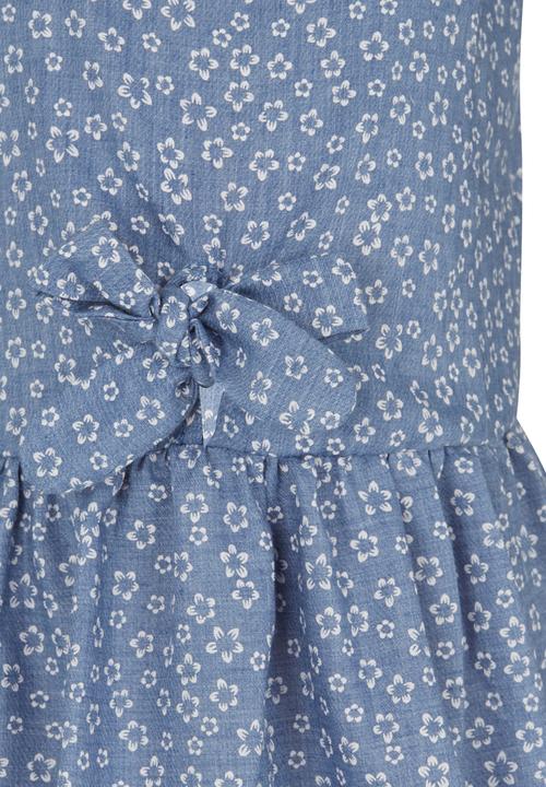 See-Saw - Front Tie Dress Pale Blue