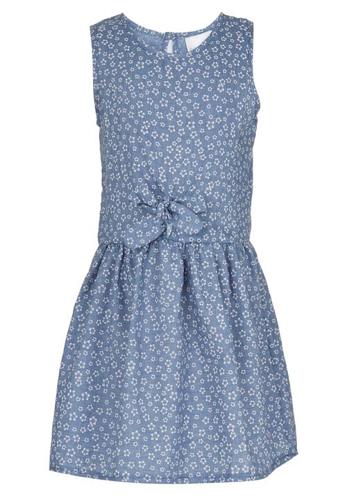 See-Saw - Front Tie Dress Pale Blue