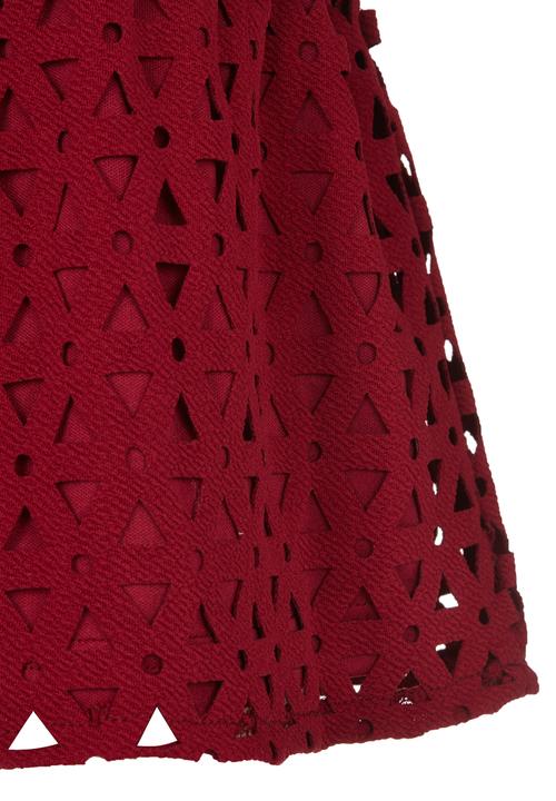See-Saw - Occasion Skirt Dark Red
