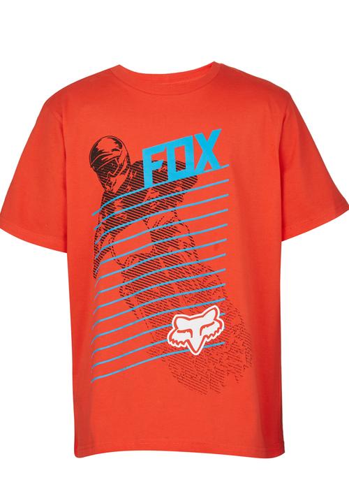 Fox - Printed T-Shirt Red