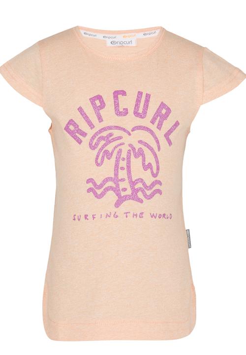 Rip Curl - Surf The World  Tee Coral