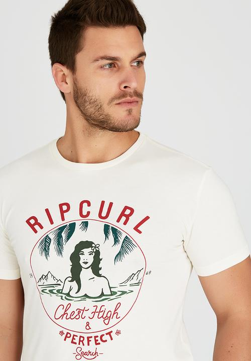 Rip Curl - Chest High T-Shirt Off White