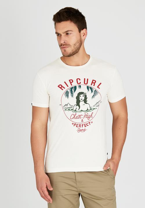 Rip Curl - Chest High T-Shirt Off White