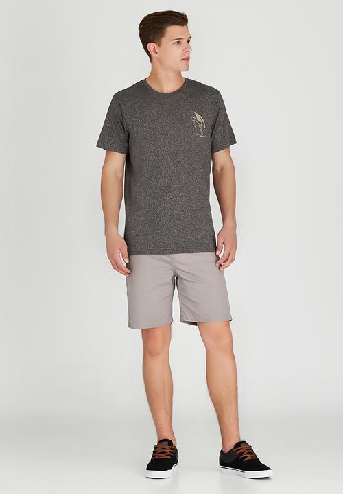 Element - Push Short-Sleeve T-Shirt Brown/Black