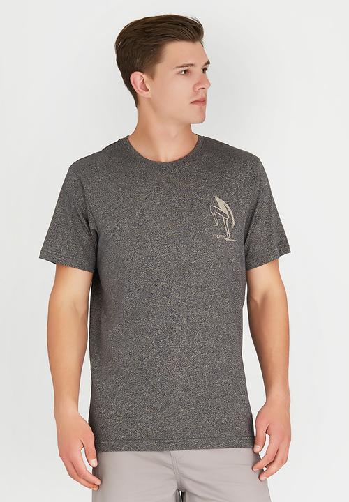 Element - Push Short-Sleeve T-Shirt Brown/Black