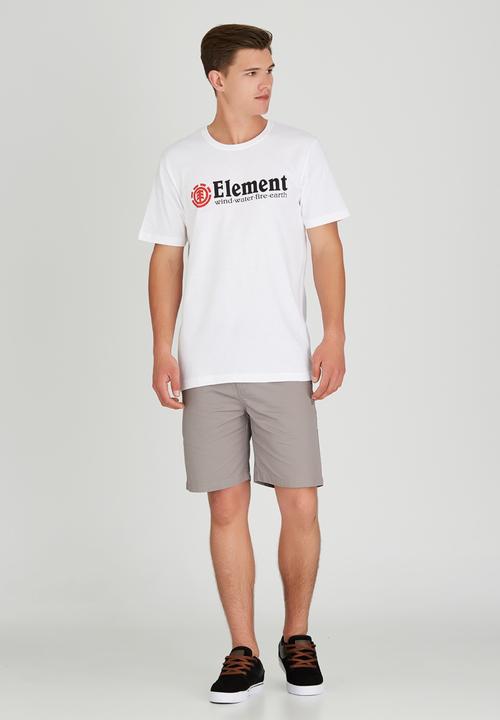 Element - Horizontal Short-Sleeve T-Shirt White