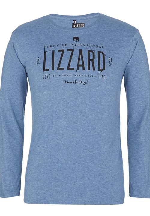 Lizzard - Cameron Tee Mid Blue