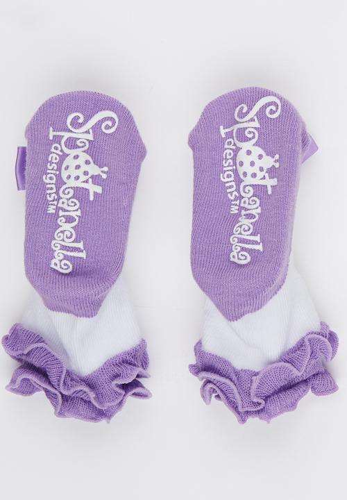 Spotanella - Little Girl  Socks Mid Purple