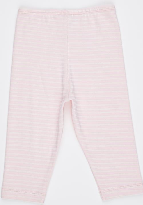 Just chillin - Flower Applique Suit Pale Pink