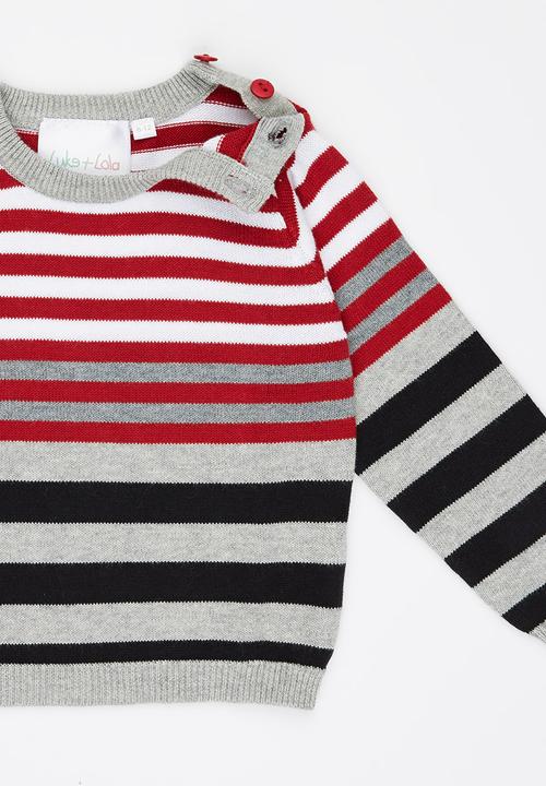 Luke & Lola - Striped Jersey Multi-colour