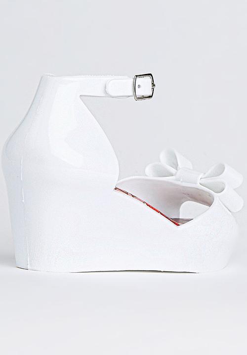 Candy’s - Girls Peep Toe  Sandal White