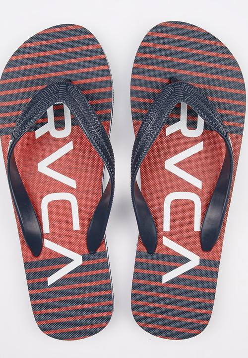 rvca flip flops