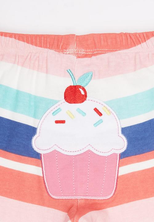 Pop Candy - Printed Cupcake Legging Multi-colour