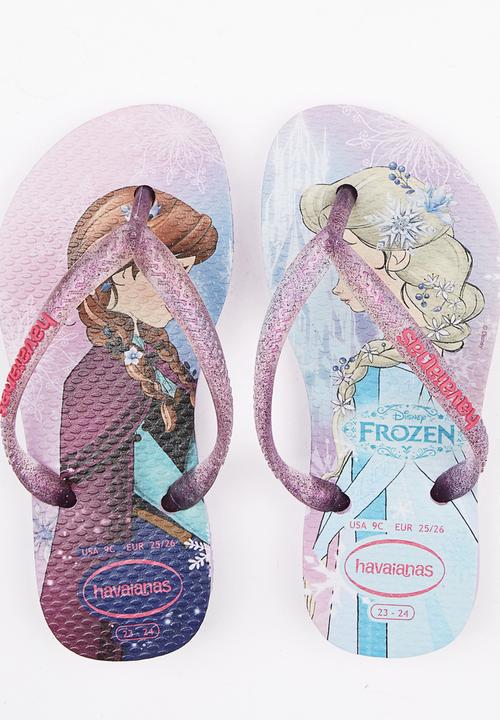 Havaianas - Frozen  Flip Flops Pale Purple