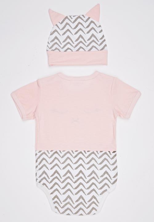 Pop Candy - 2 Piece Kitty Set Pale Pink