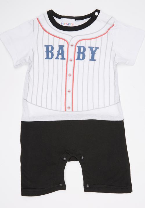 Pop Candy - Printed  Baby Romper Multi-colour