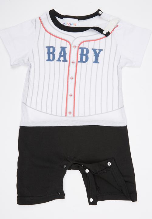 Pop Candy - Printed  Baby Romper Multi-colour
