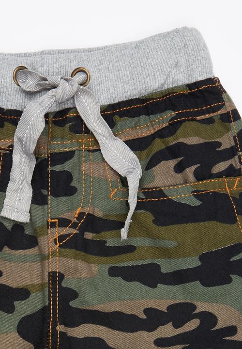Pop Candy - Elasticated Printed  Short Multi-colour