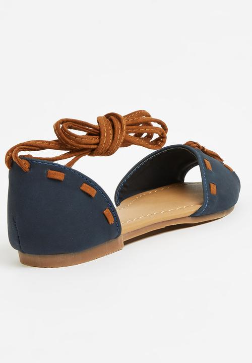 Awol - Tassel Sandal Navy