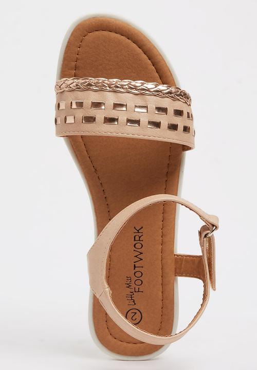 Footwork - Penny Flat Sandal Mid Pink
