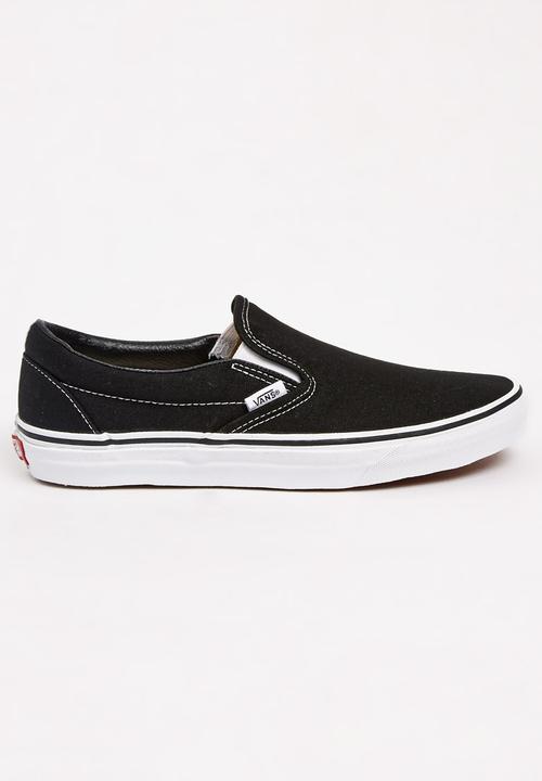 Authentic Slip-on Sneakers Black and 