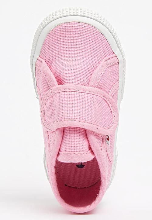 SUPERGA - Classic Velcro Mid Pink