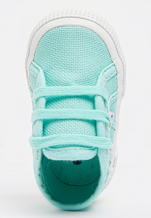 SUPERGA - Canvas Sneaker Light Green