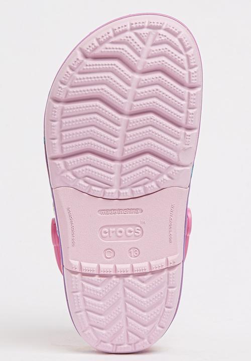Crocs - Crocslights Rainbow Heart Clog K Pale Pink