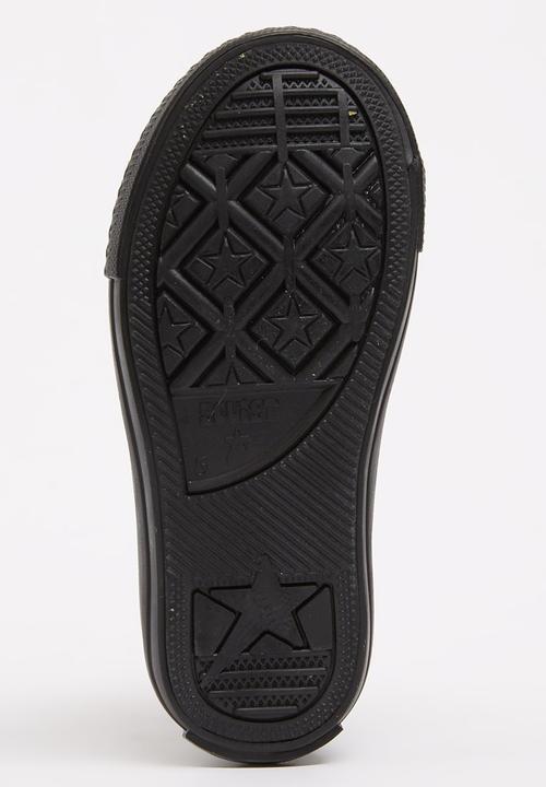 SOVIET - High Top Mono Sneaker Black