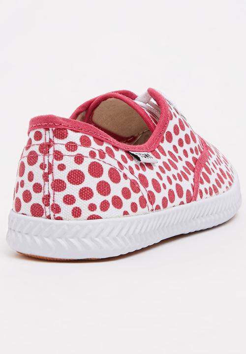 TOMY - Infants Lace Canvas Mid Pink