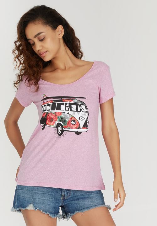 Rip Curl - Vintage Surf Tee Pale Purple