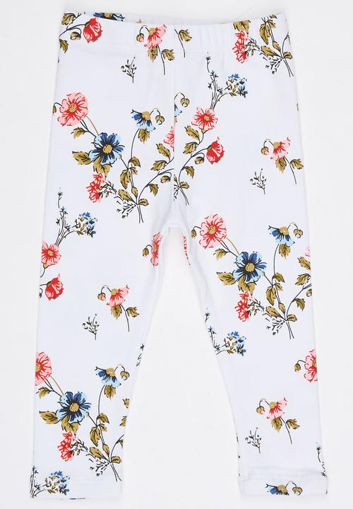 Pop Candy - Floral Printed Leggings Multi-colour