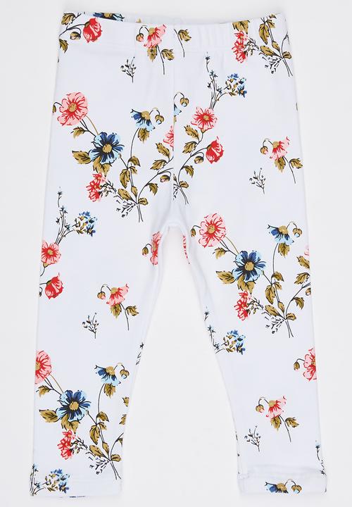 Pop Candy - Floral Printed Leggings Multi-colour