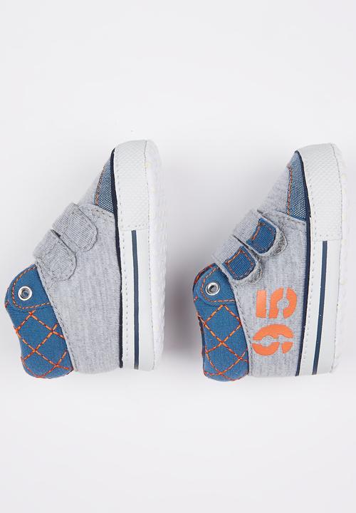 Pop Candy - Boys Printed Sneaker Blue