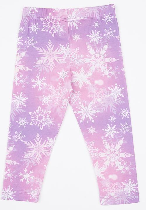 Soobe - Printed Jegging Mid Purple