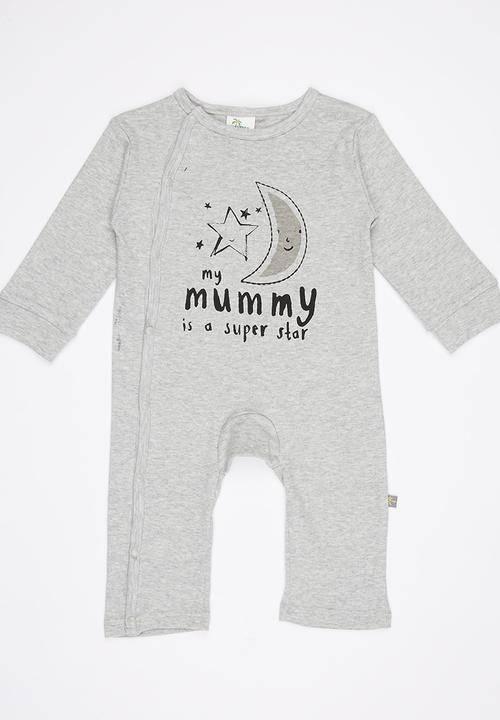 Peninsula Baby - Printed Bodysuit Grey