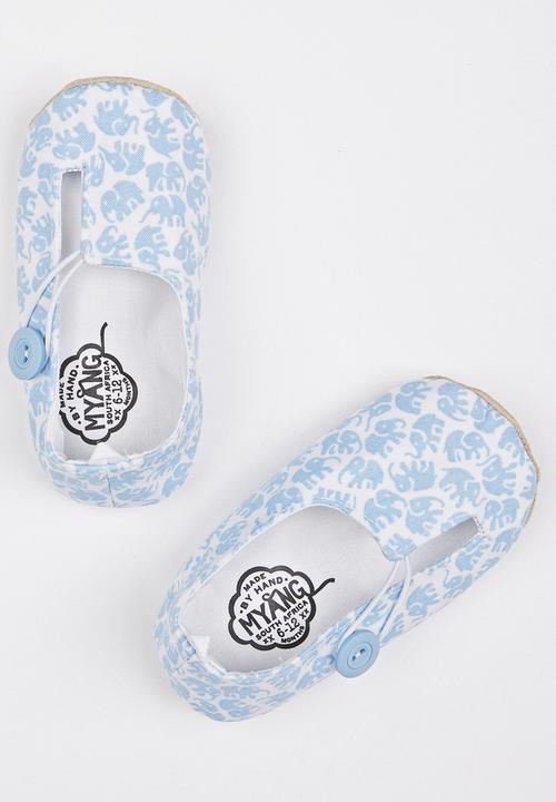 Myang - Keyhole Elephants  Blue