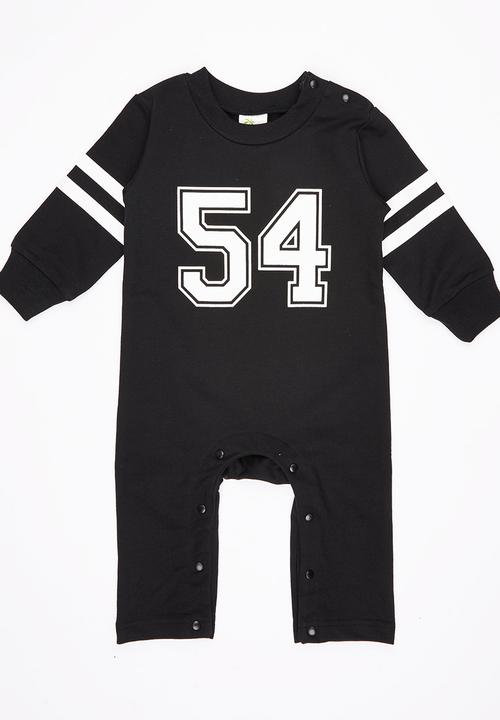 Peninsula Baby - Printed Bodysuit Black