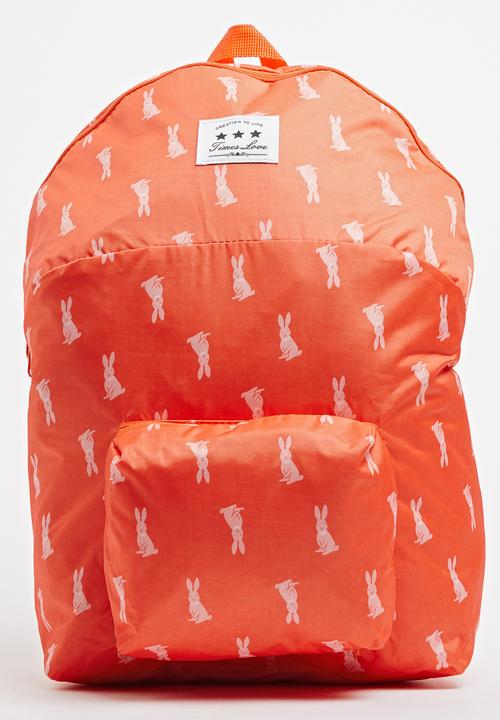 Pop Candy - Printed Backpack Coral