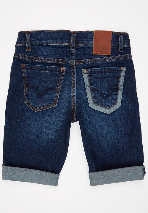 GUESS - Super Skinny Short Dark Blue