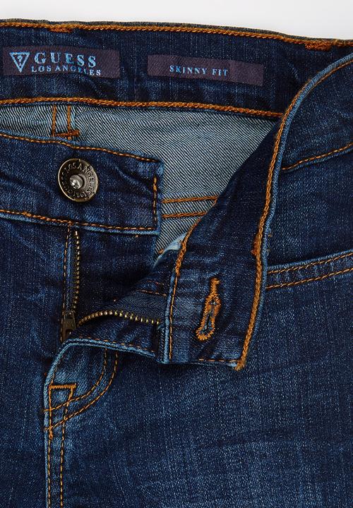 GUESS - Super Skinny Short Dark Blue