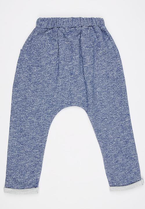Pop Candy - Jogger with Turnup Blue