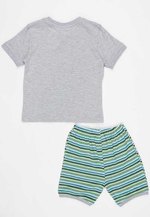 See-Saw - PJ Set Grey Melange